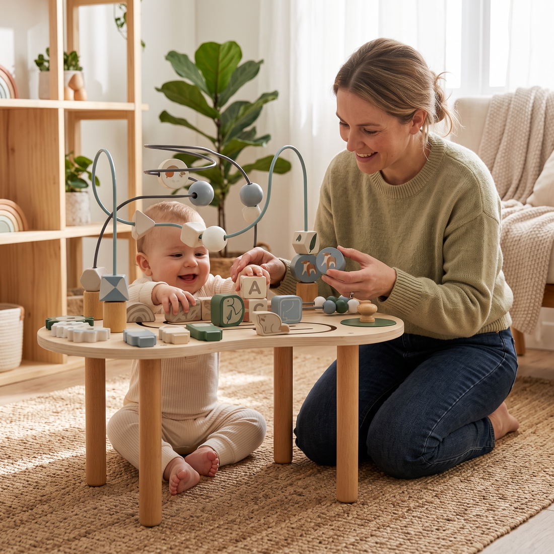 Pourquoi choisir une table d'éveil inspirée de la pédagogie Montessori?